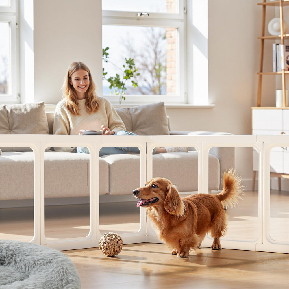 Gardner Pet cleaning-surface image—smooth, easy-to-clean panels simplify cleaning after play