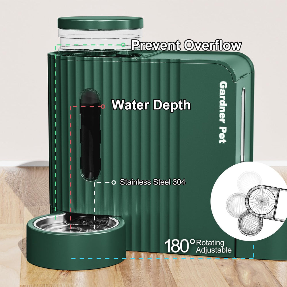 Gardner Pet detachable parts simplify cleaning and maintenance.