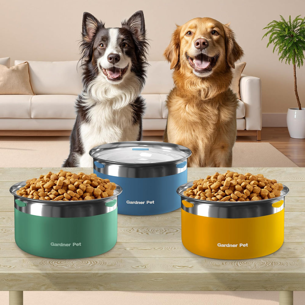 Gardner Pet orange-accent model provides a visible hydration cue for quick checks.