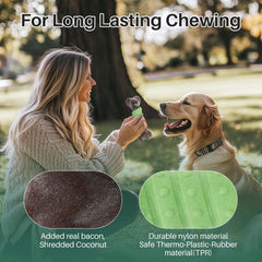 Gardner Pet dual-material nylon-TPR chew demonstrates tough build for vigorous chewers
