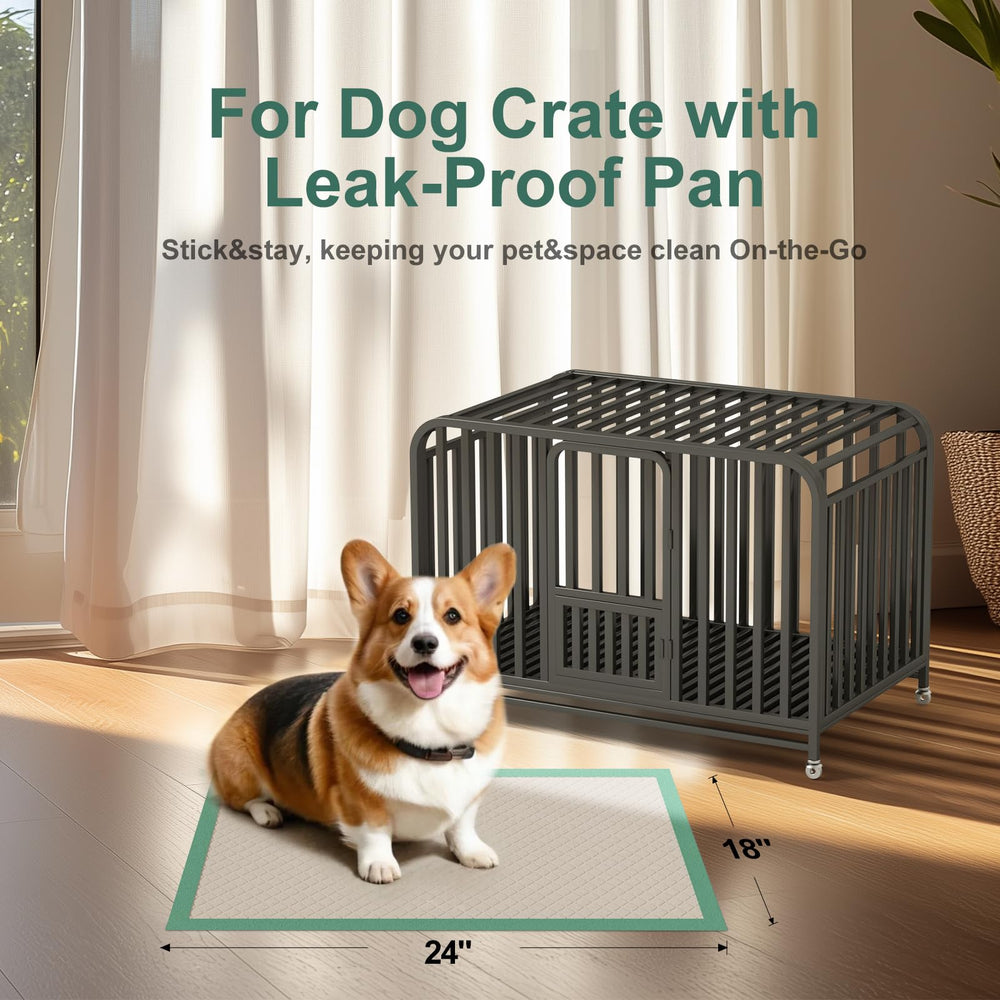 Gardner Pet reinforced edges prevent side leaks during busy play sessions