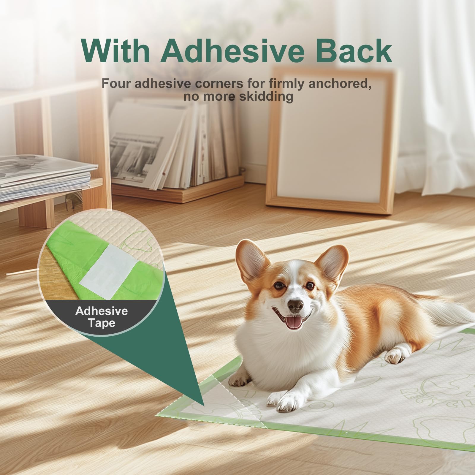 Gardner Pet exlarge-24x36 pee pad provides ample space for large dogs during training