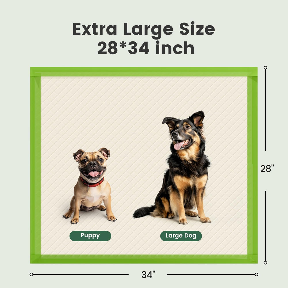 Gardner Pet extralarge pee pad 28x34 with diamond quilting for quick liquid locking.