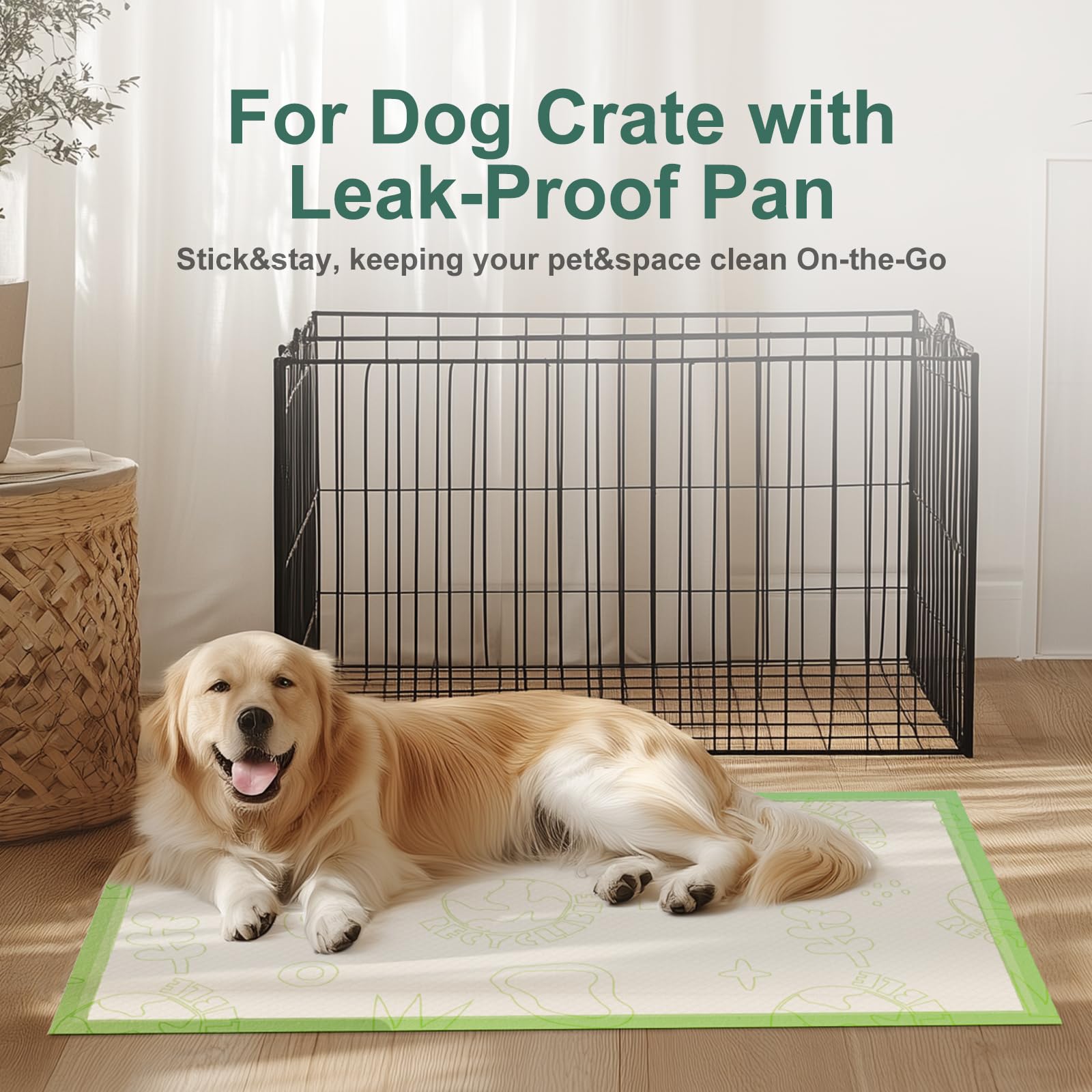 Gardner Pet fit-for-crates-carriers pre-cut pad for quick crate setups