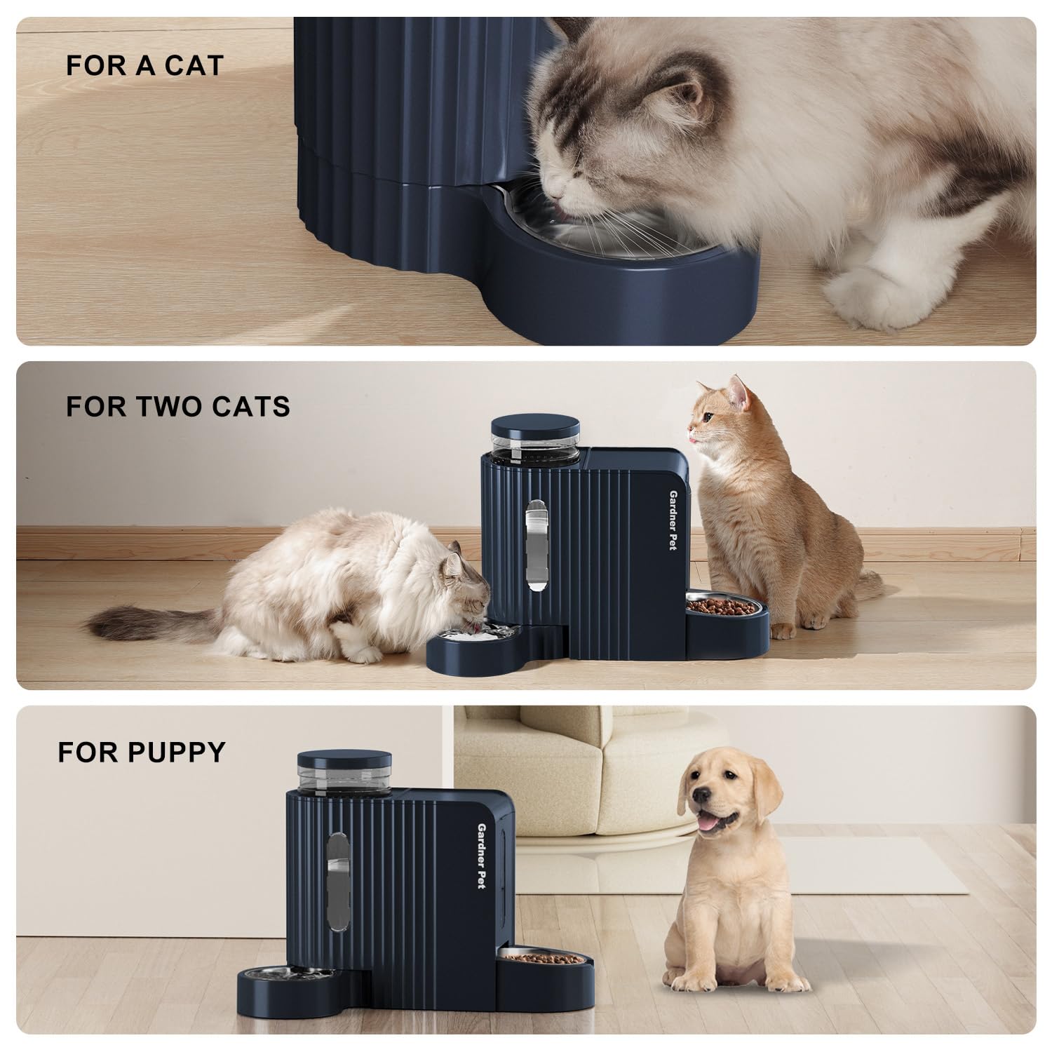 Gardner Pet folding travel bowl for outings with pets.
