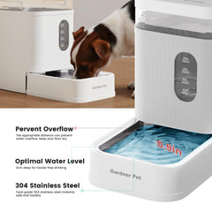 Gardner Pet gravity design operates quietly without electricity for peaceful homes.
