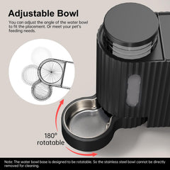 Gardner Pet large capacity container shows 0.8-gallon water storage.