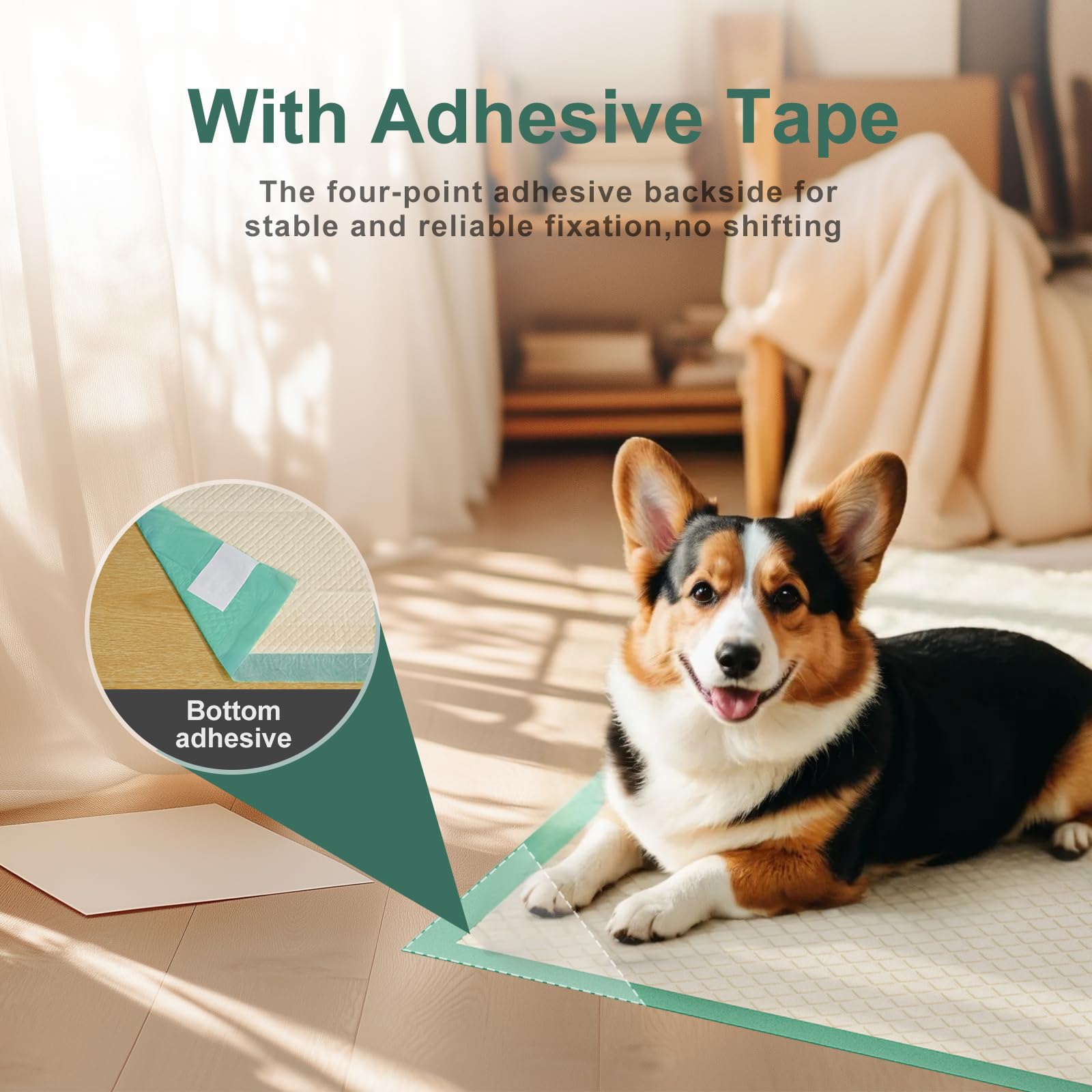 Gardner Pet 18x24 XL pad demonstrates large size for crate or carrier protection