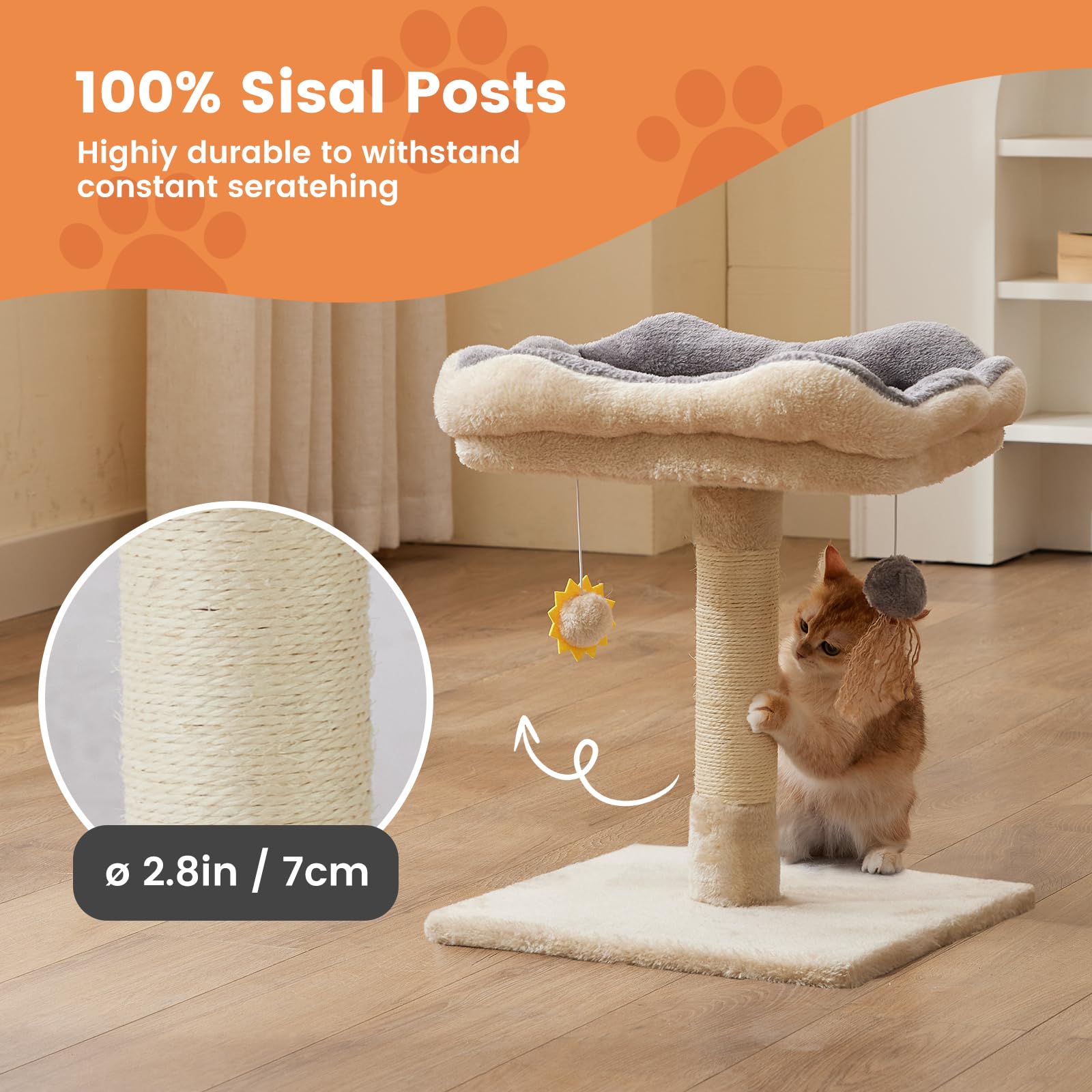 Gardner Pet solid wood base 15.7-in square for stability