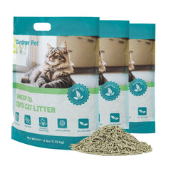 Gardner Pet Natural Tofu Cat Litter packaging highlights eco friendly ingredients for cats.