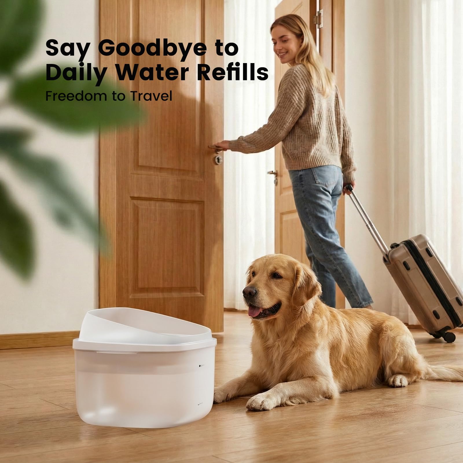 Gardner Pet ultra-quiet pump producing near-silent operation for bedrooms.