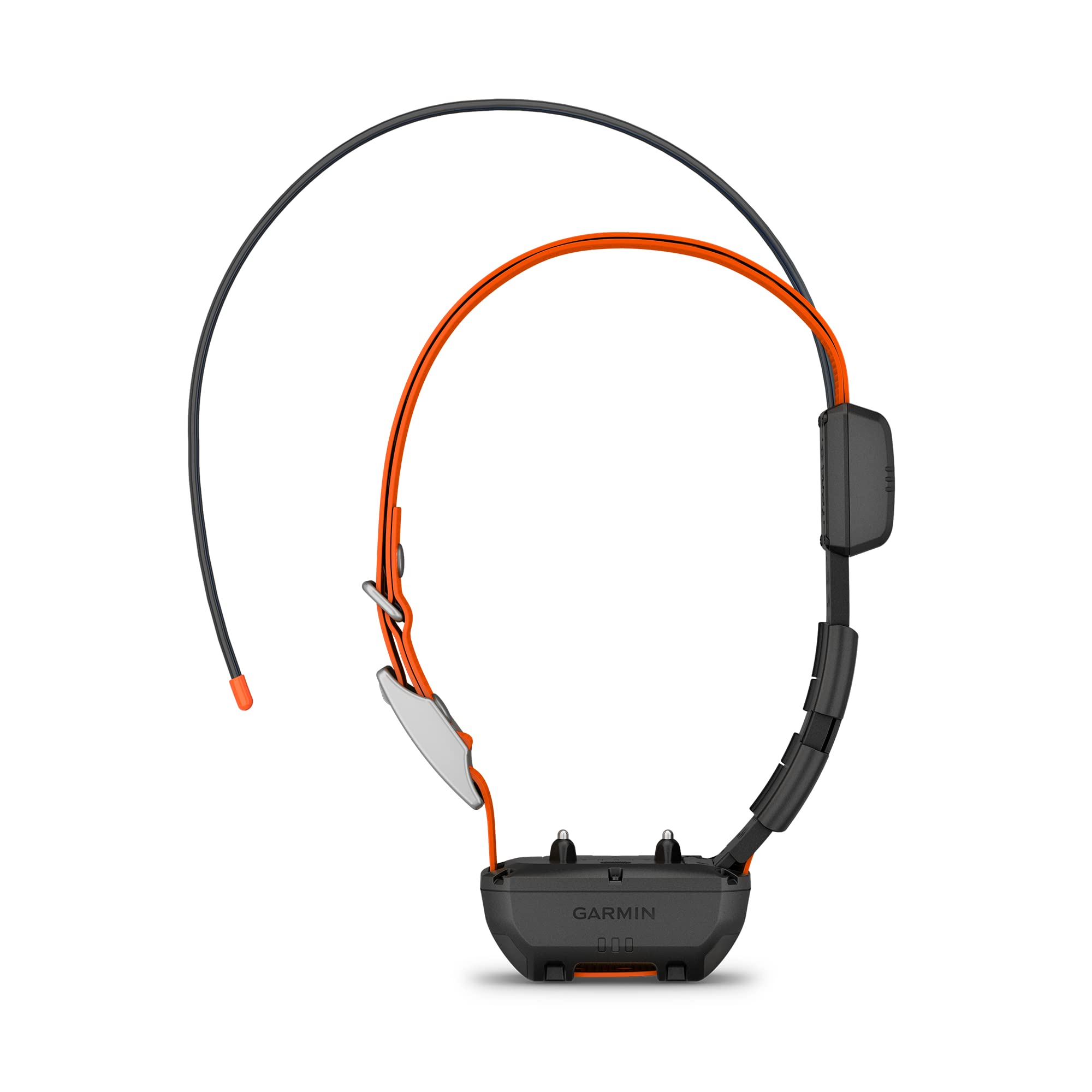 Garmin Alpha TT 25 side view highlights slim design and universal fit for many breeds