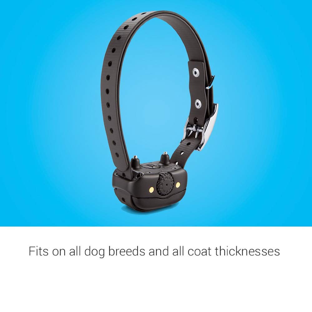 Garmin BarkLimiter Deluxe correction modes, seven levels including vibration and manual.