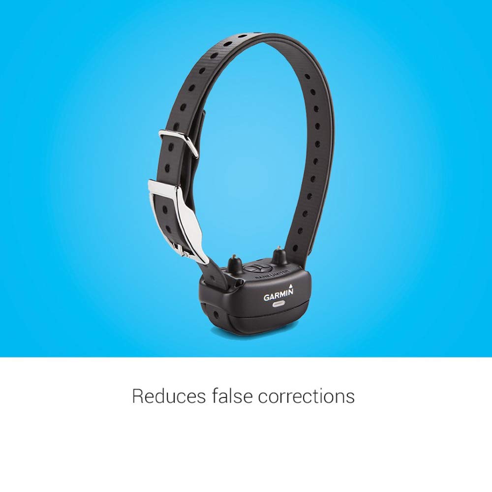 Garmin BarkLimiter Deluxe recharge port, convenient battery charging for long-term use.