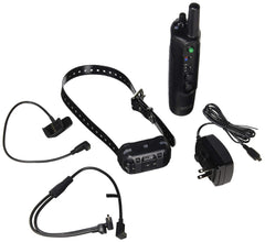 Garmin PRO 550 handheld remote for up to 3 dogs improves training control with 21 stimulation levels.