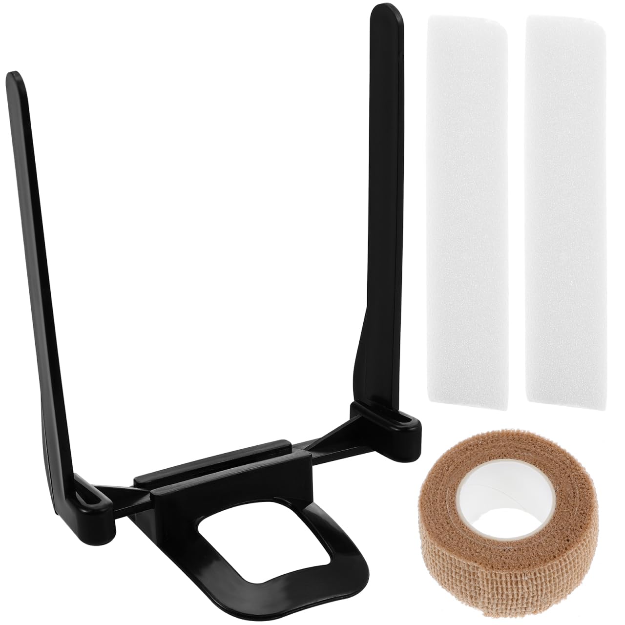 Garneck dog ear stand assembly shows sturdy plastic support for ear positioning.
