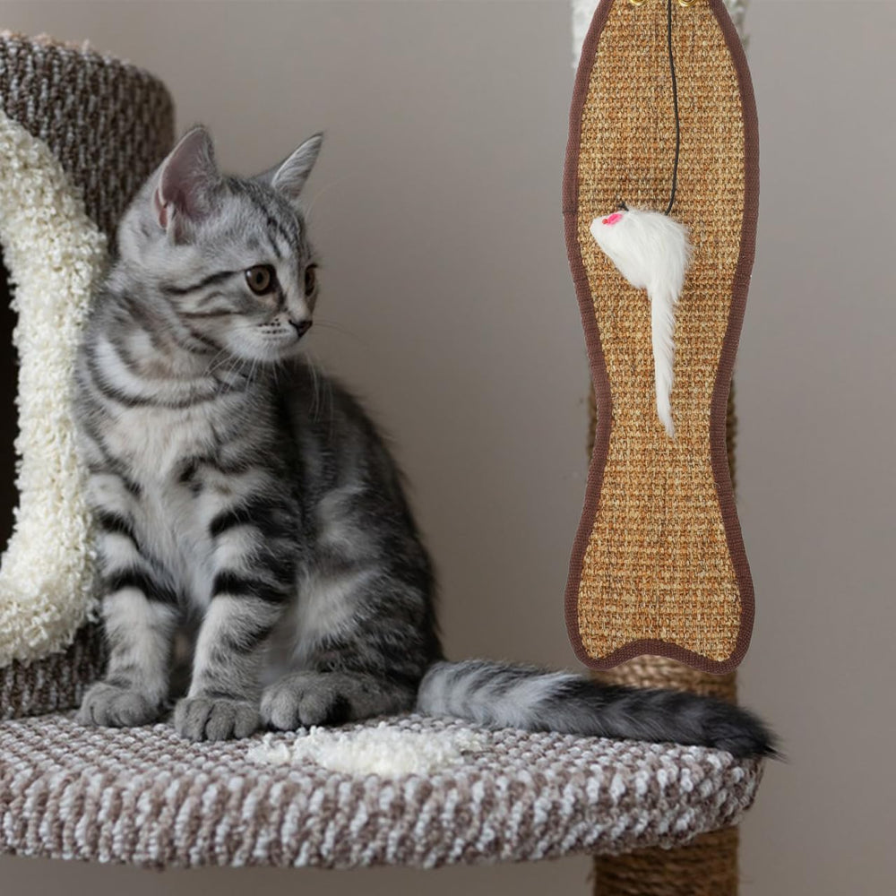 Garneck indoor play scratcher shown in living room for daily use