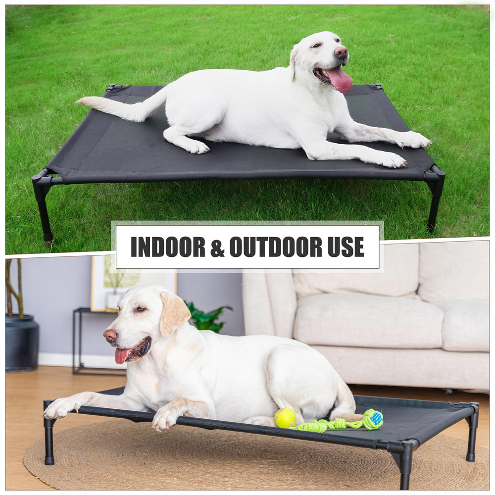 Garnpet supports up to 150 lbs for versatile pet comfort.