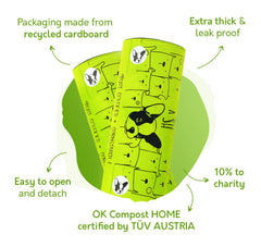 G.A.S dog poop bags easy tear open design for quick use