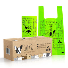 G.A.S dog poop bags leakproof odor control for mess-free walks