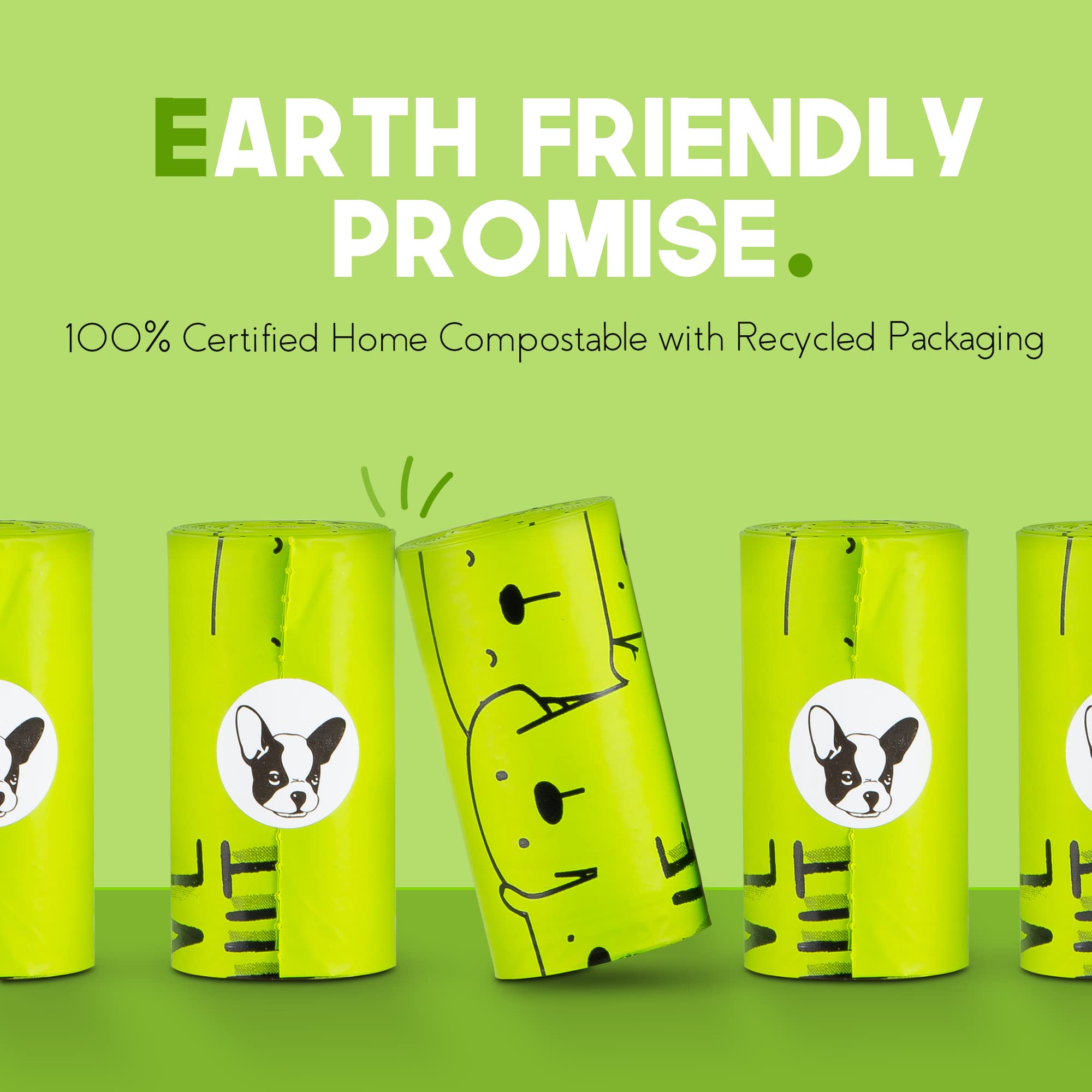 G.A.S poop bags with handles offer easy tear and quick use.