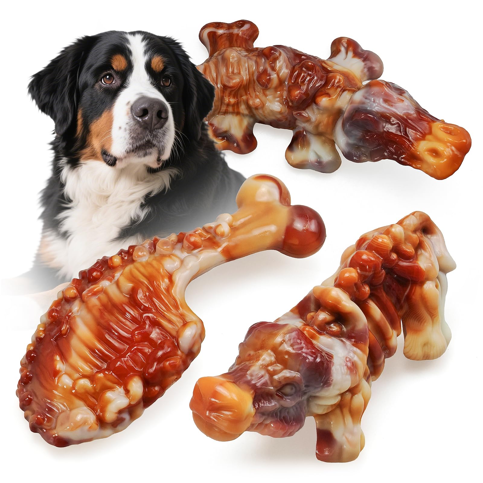 GASAPET crocodile chew toy for aggressive chewers helps curb boredom