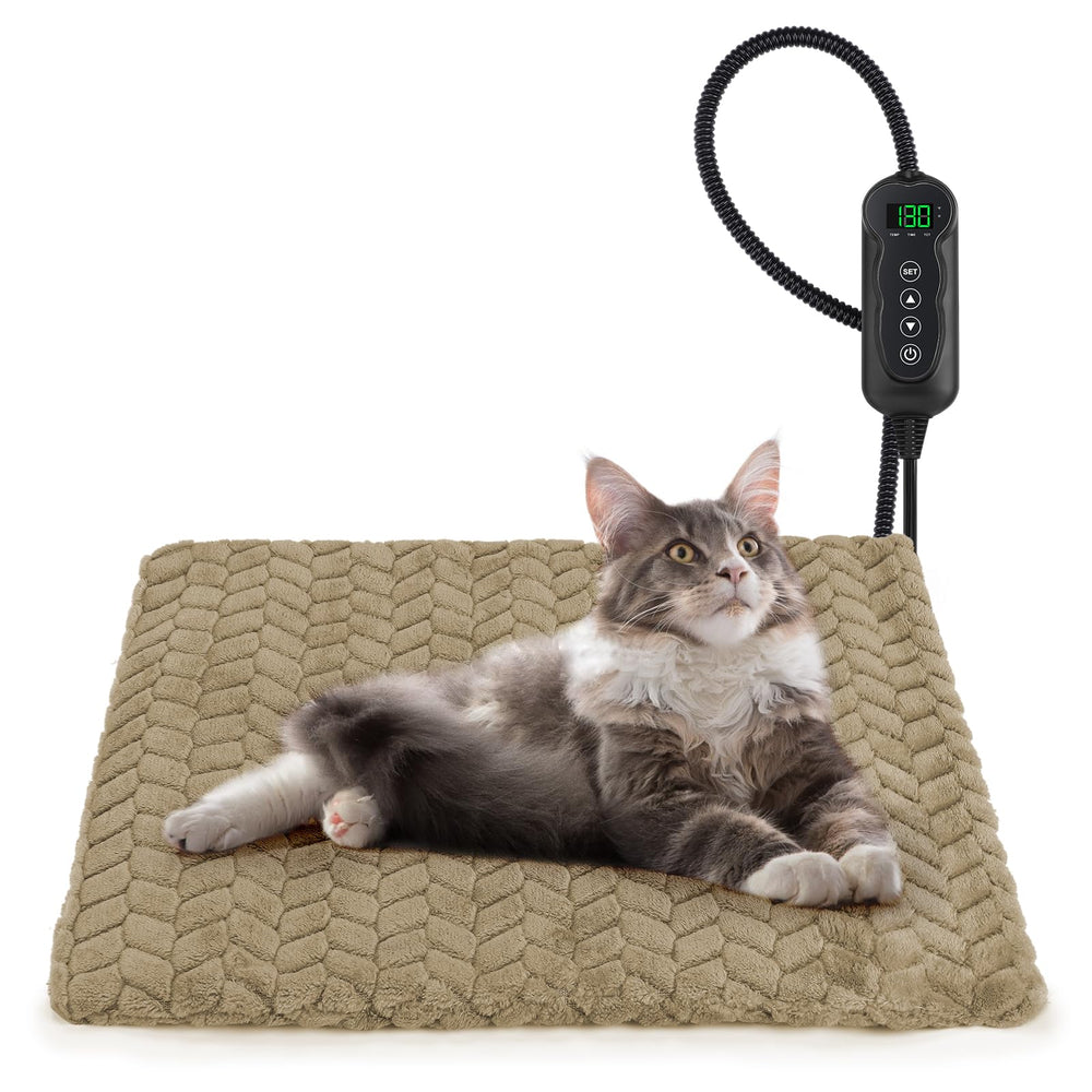 GASUR heated cat bed removable cover for easy cleaning