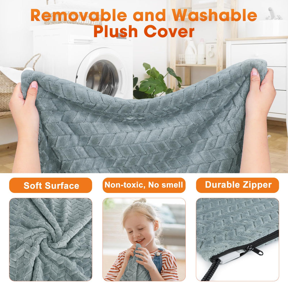 GASUR Pet Heating Pad temperature-control allows precise comfort levels.
