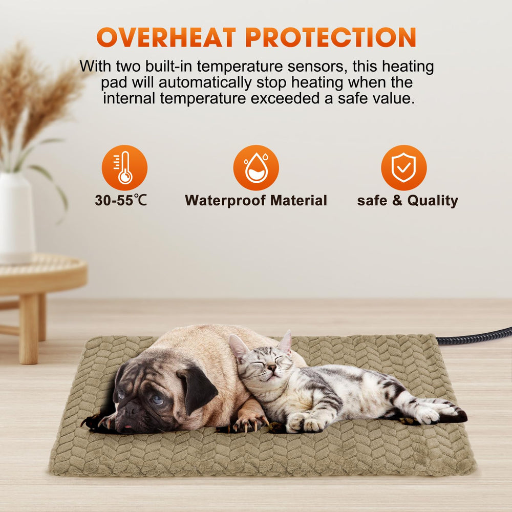 GASUR plush cover delivers comforting warmth for pets