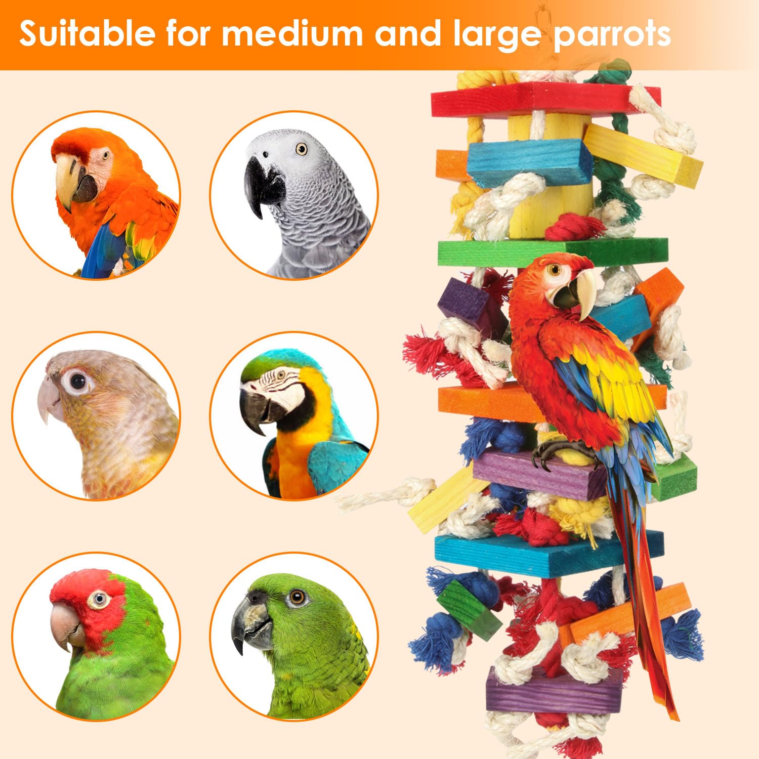 GATMAHE Stainless Chain Hardware ensures durable, long-lasting play.