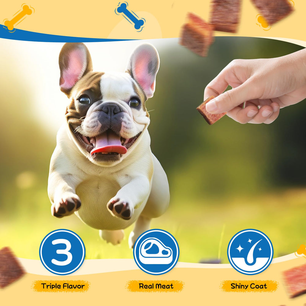 gazeupon dog treats rawhide-free soft bites ideal for gentle chewers and reward sessions