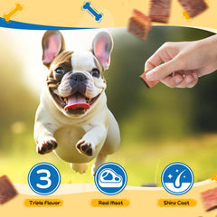 gazeupon dog treats rawhide-free soft bites ideal for gentle chewers and reward sessions