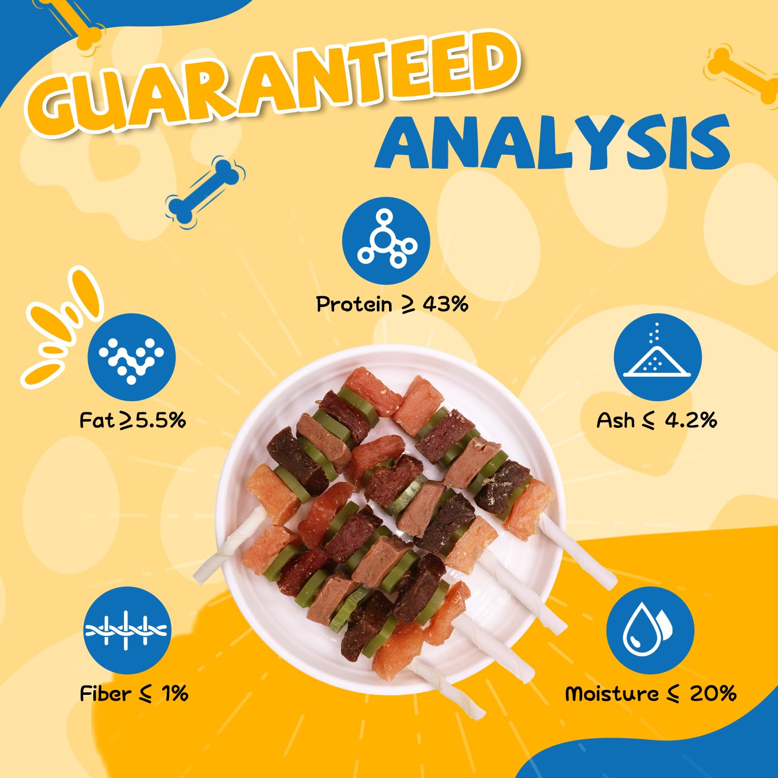 Gazeupon dog treats real duck ingredients—savory protein source for variety