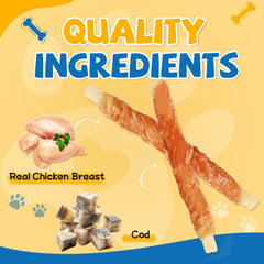 Gazeupon training-stick treats – in-use moment highlighting convenient rewards for positive reinforcement