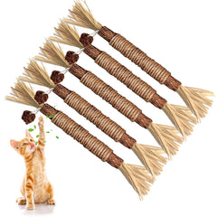 GBSYU silvervine cat toys pack for indoor cats with stress relief and engagement