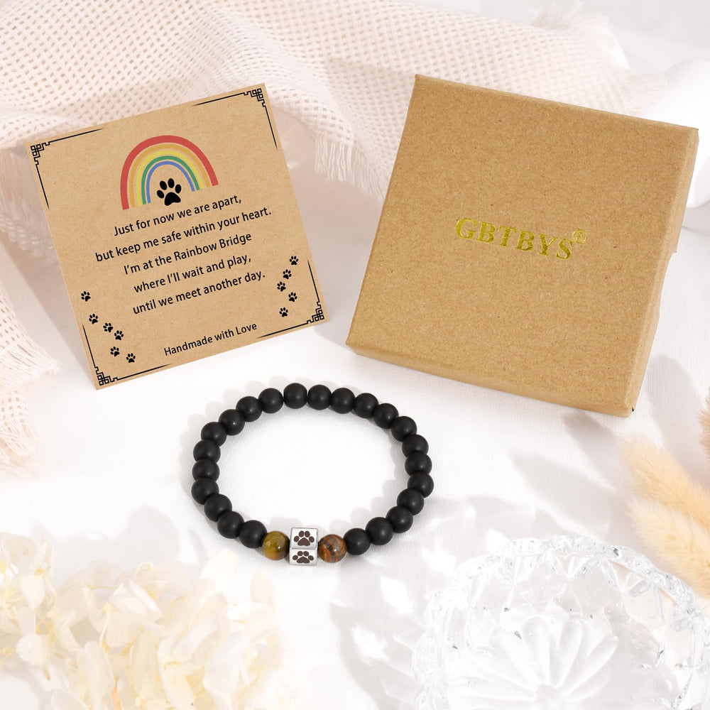 GBTBYS memorial bracelet packaging ready for gifting and presentation.