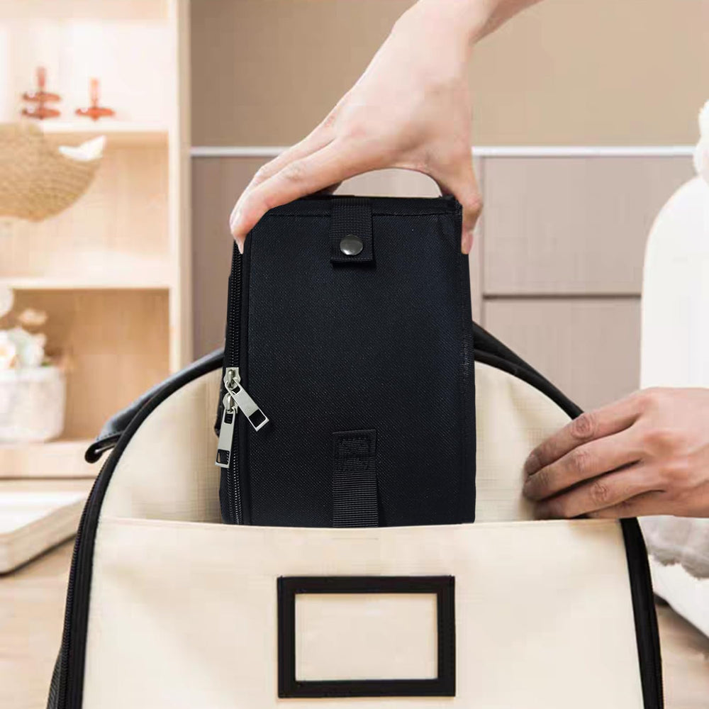 GCVOPTON can function as a cozy travel bed with the mat.