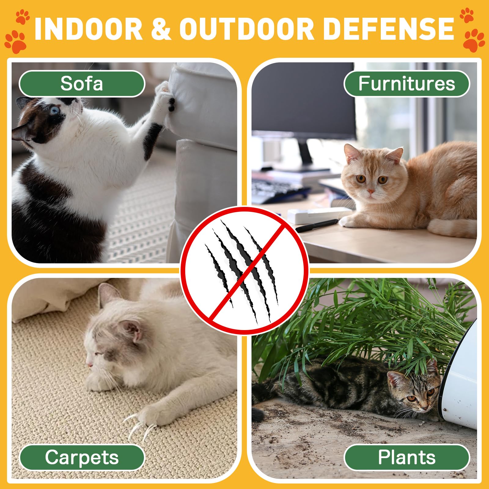 GDBadais Cat Repellent Spray highlights pet-safe formula for homes.