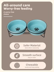 GDCZ heightened-stand close-up supports comfortable eating.