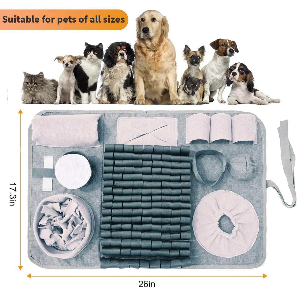 GDDGXXF snuffle mat fleece close-up highlights durable soft material for sniffing