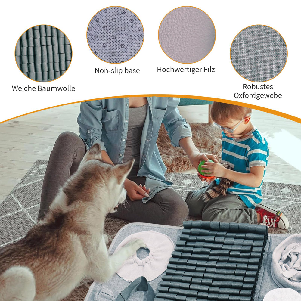 GDDGXXF snuffle mat training-puzzle-toy supports scent-tracking skills