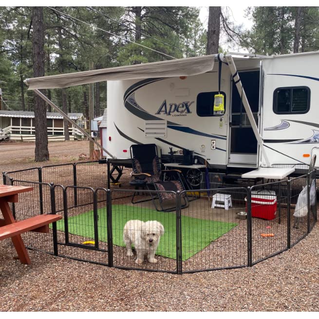 GDKASRNY dog playpen camping-ready portable design for travel.