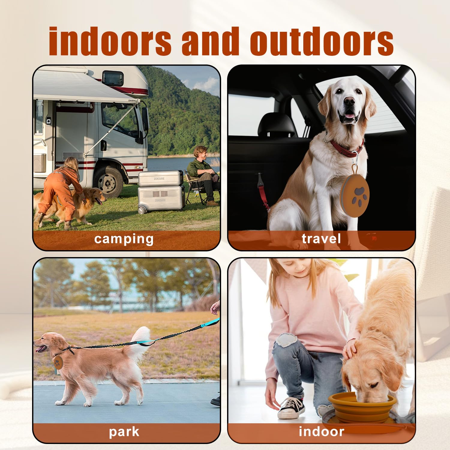 Gdsun travel-friendly bowl shown as a compact companion on hikes.