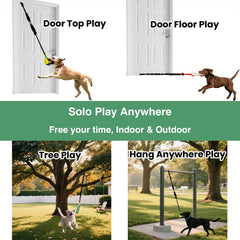 GDuolaPaws cotton rope head for interactive fetch and chewing sessions