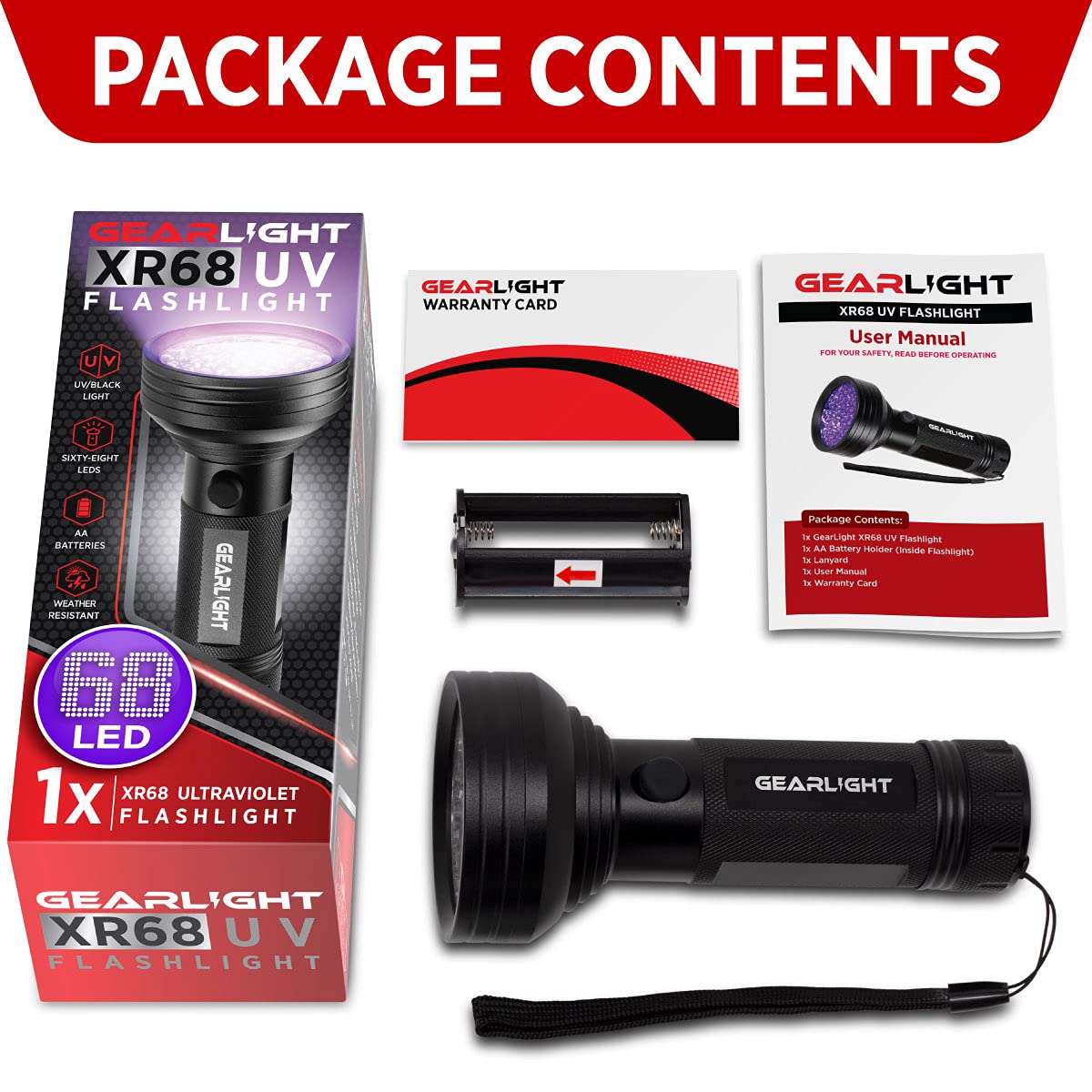 GearLight XR68 resin-curing assists UV resin work for crafts.