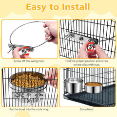 GearRoot adjustable feeding height for pet comfort during meals.