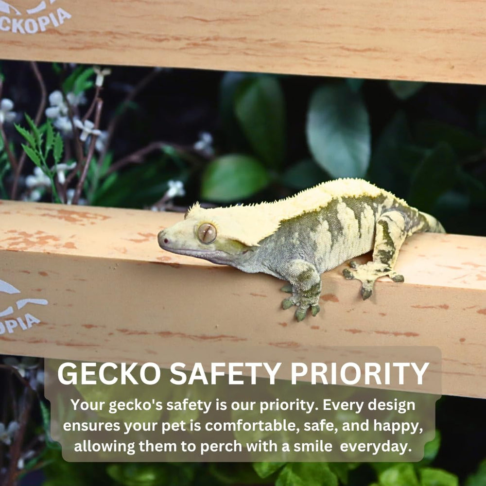 GECKOPIA Reptile Flex Bridge Large demonstrates adjustable edges for enclosure fit