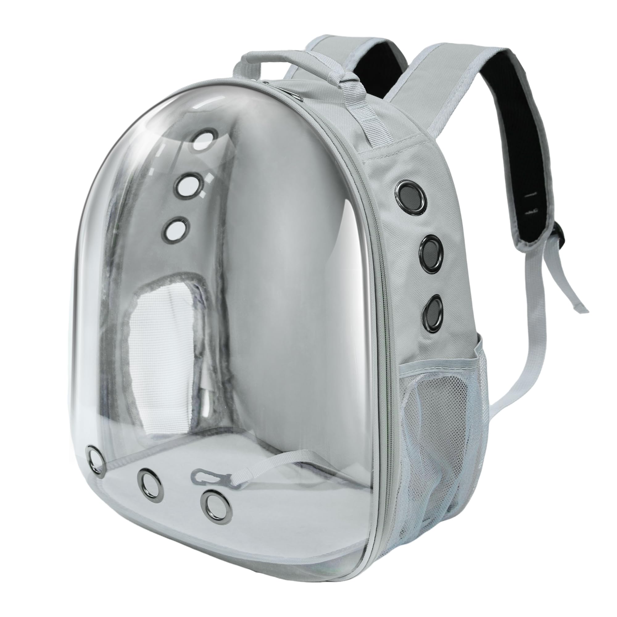 GeerDuo Cat Backpack easy-clean mat keeps pets tidy on trips.