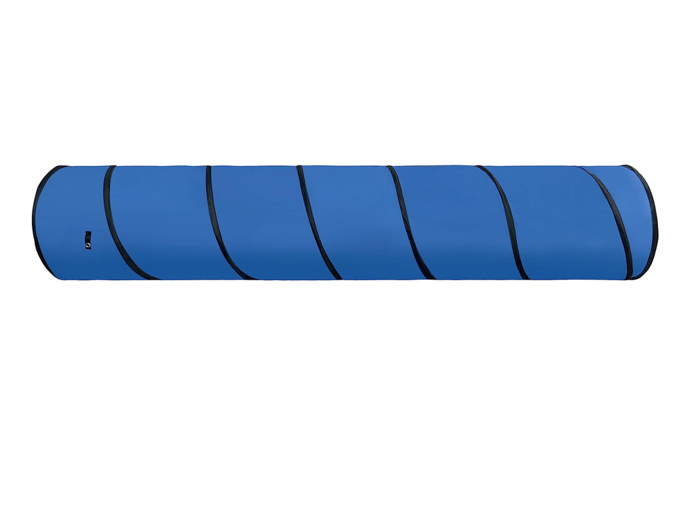 GeerDuo dog agility tunnel blue oxford fabric durability for tough sessions.