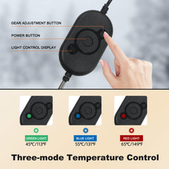 GeerDuo dog heating mat waterproof cover shows easy cleanup and protection